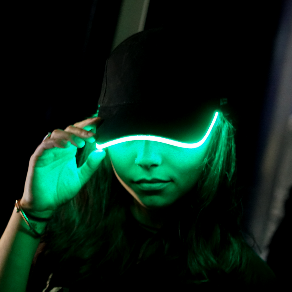 Kids LED Light Up Baseball Cap