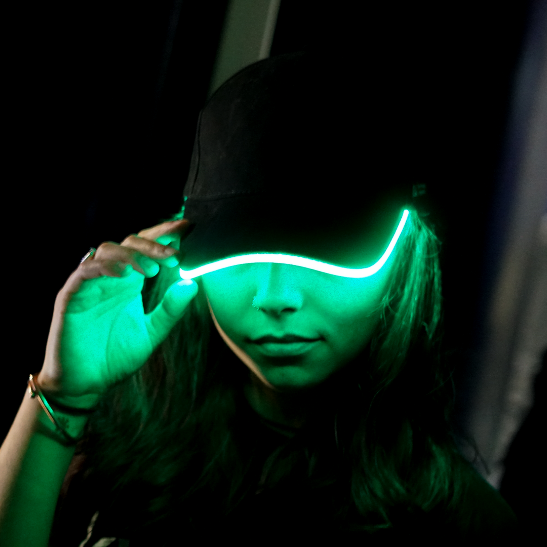 Kids LED Light Up Baseball Cap