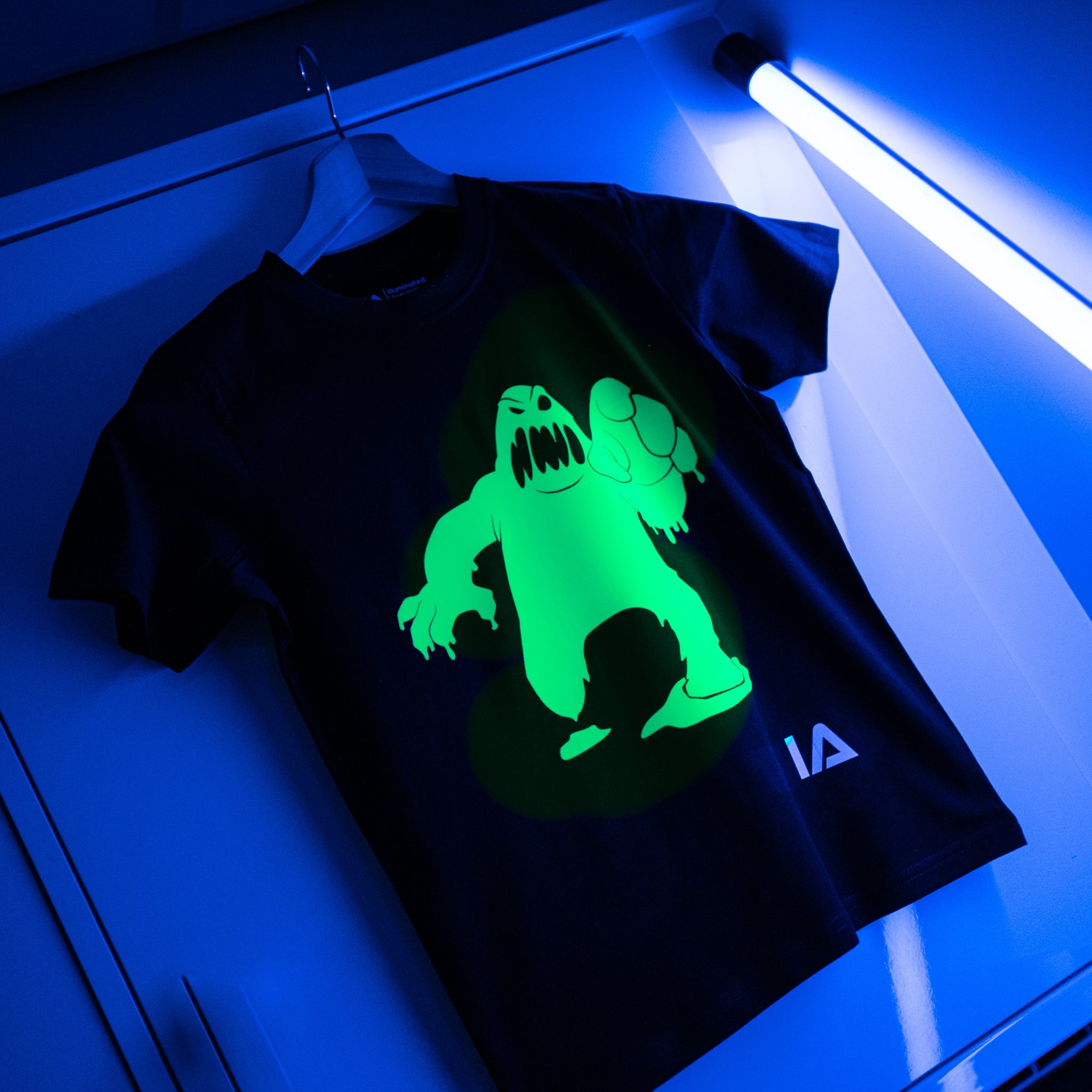 Slime Monster Interactive Glow T-Shirt - Halloween Edition
