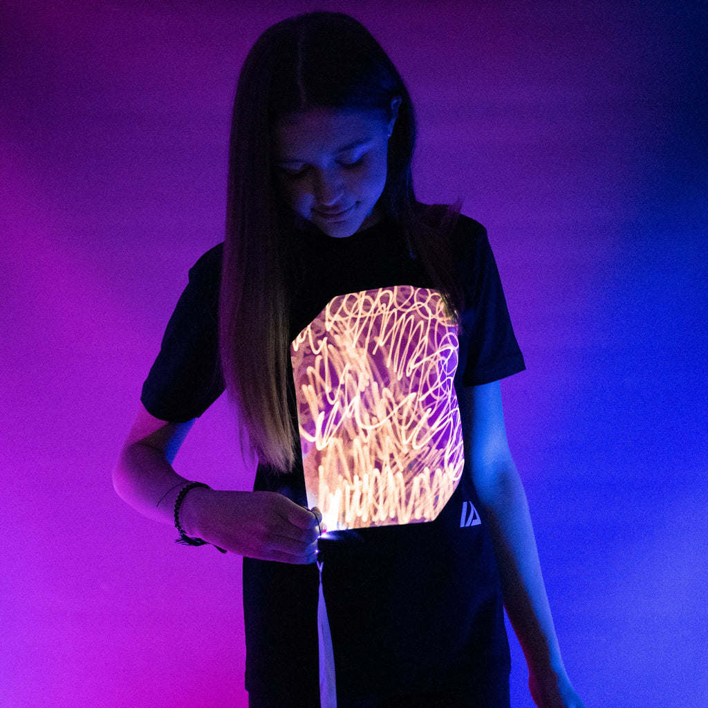 Kids Interactive Glow In The Dark T-shirt