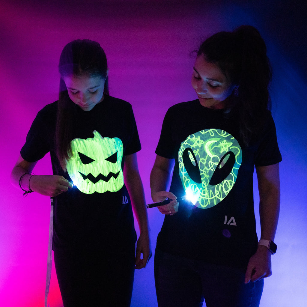 Jack O Lantern Interactive Glow T-Shirt - Halloween Edition