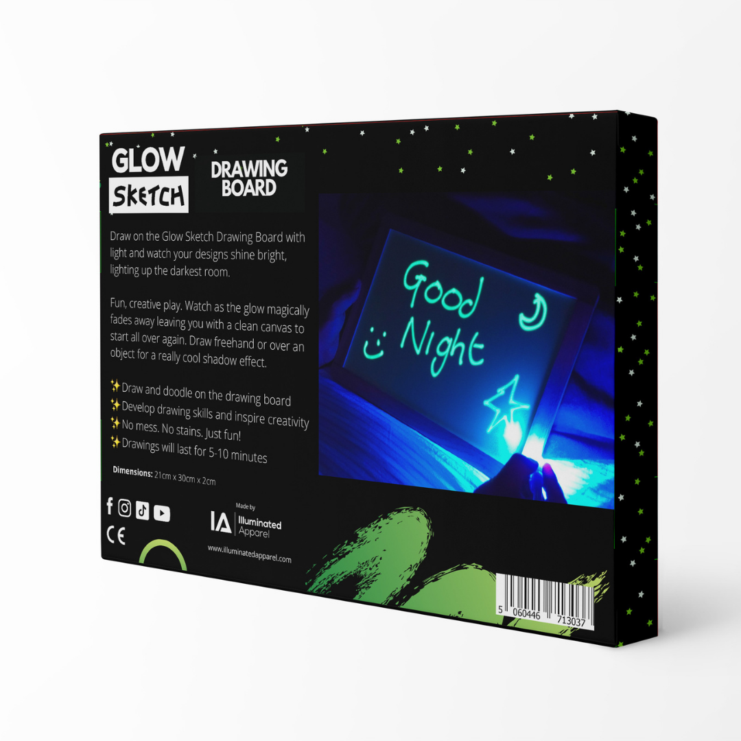 World's Brightest Glow Sketch Drawing Board