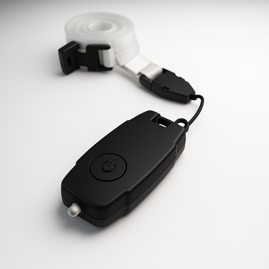 Neon Santa Glow Tee – Reusable UV Drawing T-Shirt | Fun Christmas Present