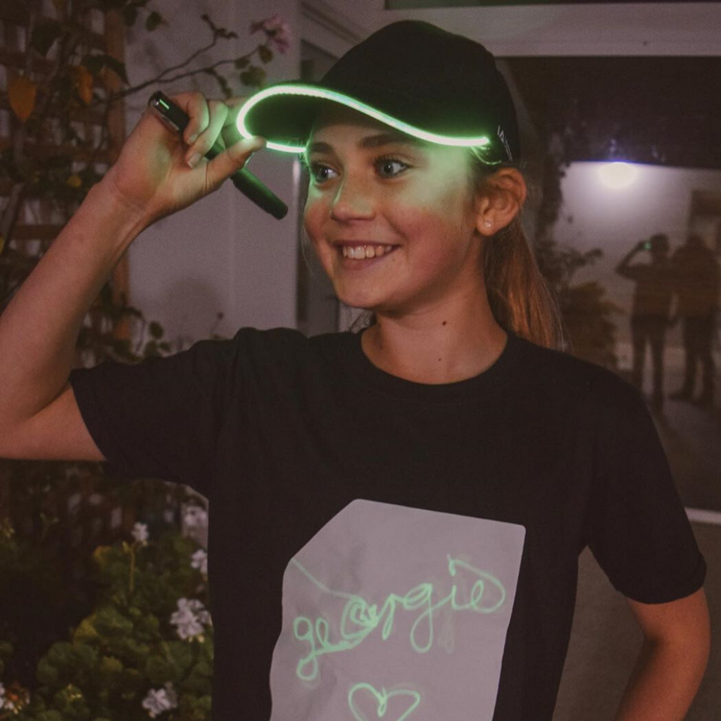 Kids LED Light Up Baseball Cap