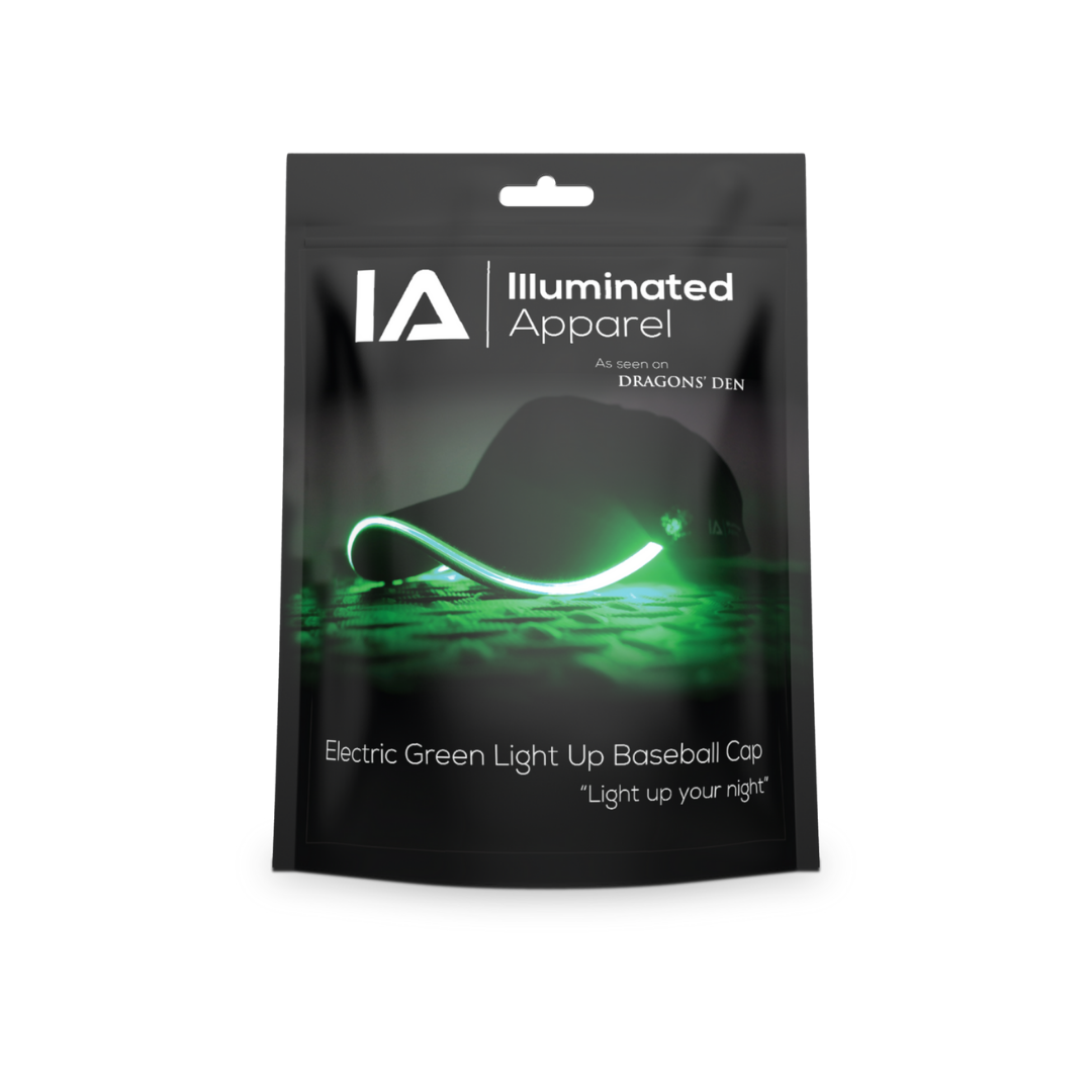 Kids LED Light Up Baseball Cap