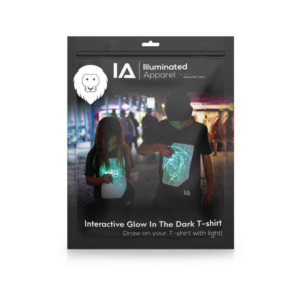 Kids Interactive Glow T-shirt - Lion