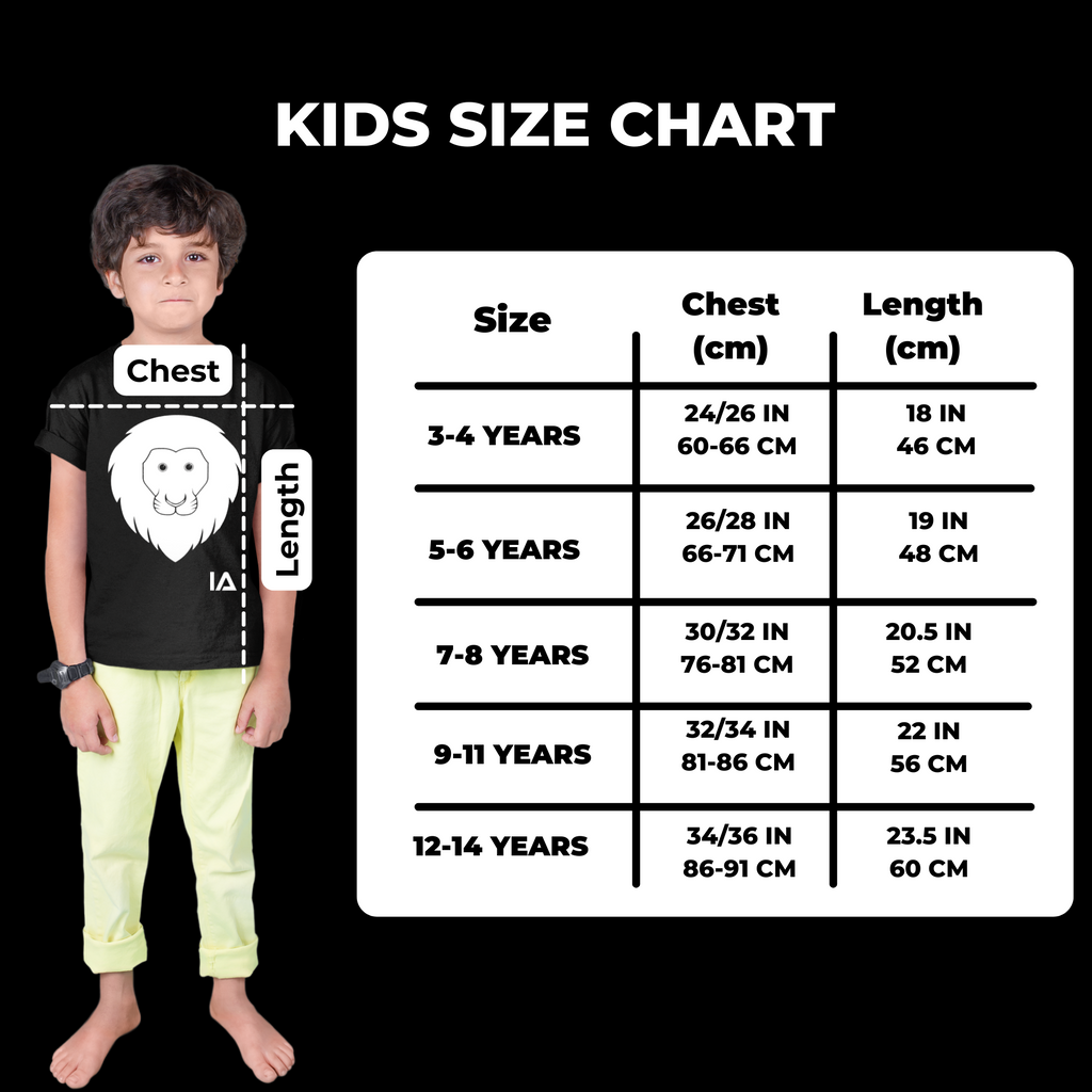 Kids Interactive Glow T-shirt - Lion