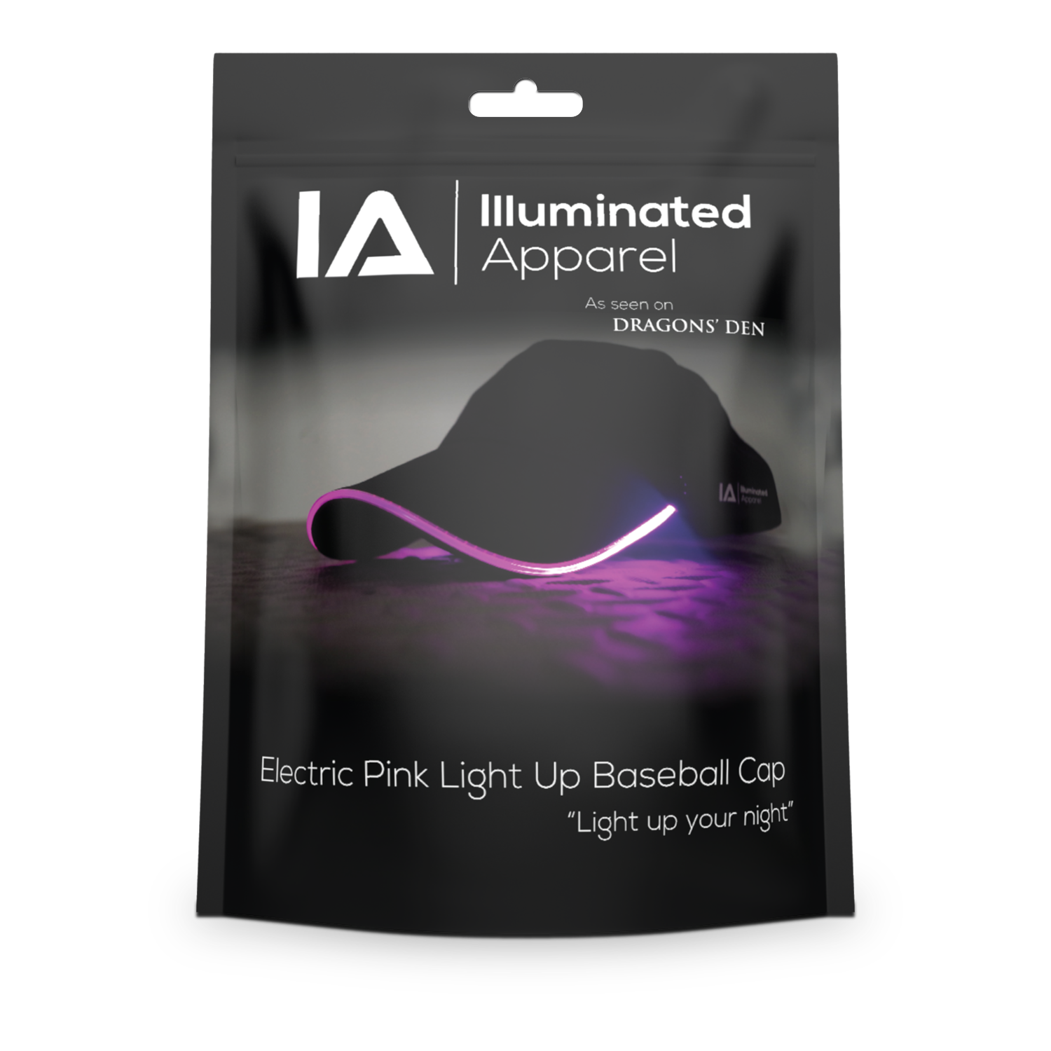 Kids LED Light Up Baseball Cap