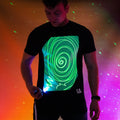 Illuminated Apparel Interactive Glow in The Dark T-Shirt - with Glow Pen Fun for Birthday Parties & Festivals - Light up The Night
